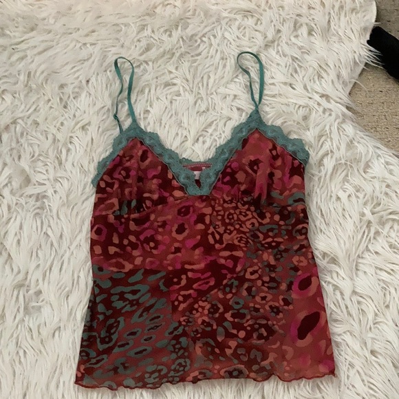 3/$20 LA VIE EN ROSE chemise tank top, size medium